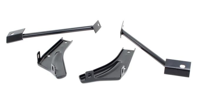 AMD Front Bumper Bracket Set (4pcs), 66-67 Fairlane; 67 Ranchero 105-8466-S