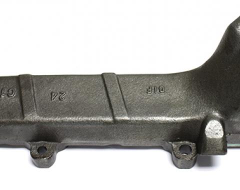 Exhaust Manifold - Right - 390 V8 - Flat Flange Type - Uses a Flat Gasket