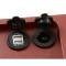 Daniel Carpenter 1987-93 Console Cup Holder Panel - Scarlett Red E8ZZ-6104490-RH