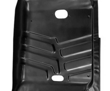 Key Parts '83-'92 Cab Floor Pan, Passenger's Side 1990-222 R