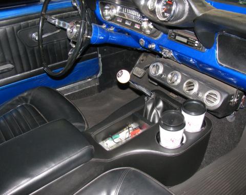 Classic Consoles 1964-1970 Ford Mustang and Mercury Cougar HumpHugger Cruiser Console FMHC6470CP