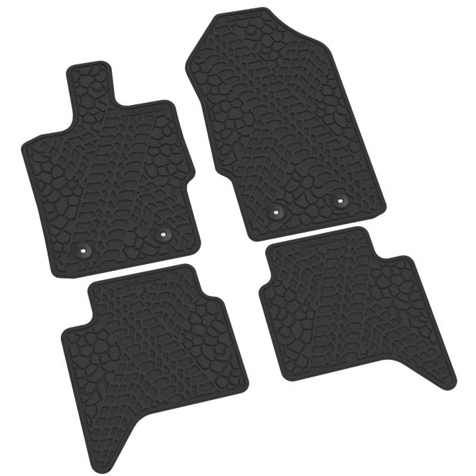 FlexTread 19-23 Ford Ranger SuperCrew & SuperCab Floor Mats (4pc) NGTT34000
