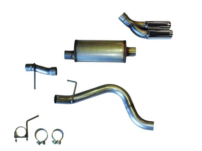 JBA Performance Exhaust 2019-22 Ford Ranger 2.3L EcoBoost 2.5" Stainless Steel Cat Back Exhaust System 30-2545