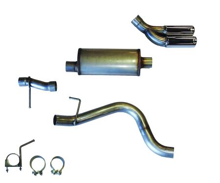 JBA Performance Exhaust 2019-22 Ford Ranger 2.3L EcoBoost 2.5" Stainless Steel Cat Back Exhaust System 30-2545