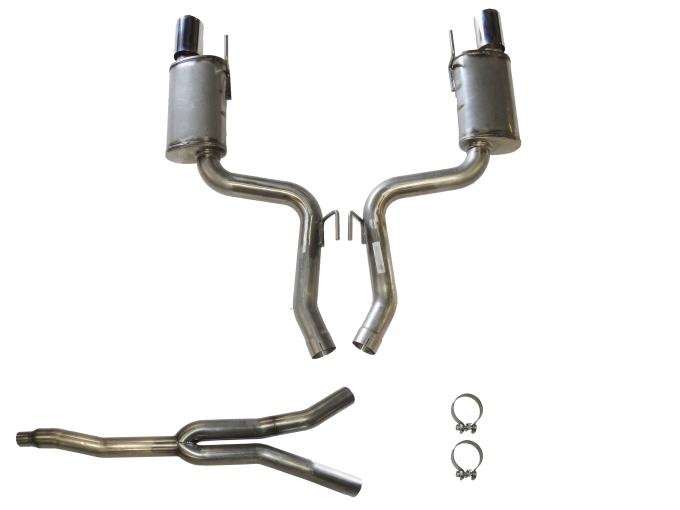JBA Performance Exhaust 2015-21 Ford Mustang 2.3L Eco-Boost 3" 304 Stainless Steel Cat Back Exhaust System 30-2648