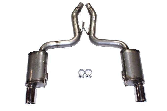 JBA Performance Exhaust 2015-21 Ford Mustang 3.7L/2.3L Eco-Boost 3" 304 Stainless Steel Axle Back Exhaust System 30-2688