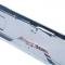 Dennis Carpenter Tailgate Outside Finish Panel - Black on Silver  - 1973-79 Ford Truck D3TZ-99425A34-A