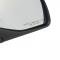 Dennis Carpenter Outside Rear View Mirror Assembly - Right Hand - Manual - Chrome Cap - 1992-96 Ford Truck, 1992-96 Ford Bronco F7TZ-17682-DAA