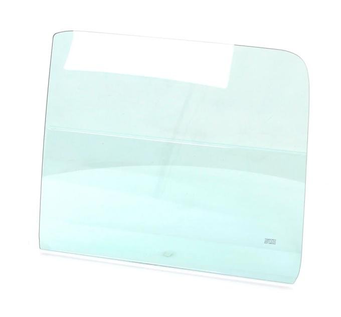 AMD Door Glass, Green Tint, LH, 73-79 F100 F150 F250 F350 Bronco; F250 Crew Cab Rear Door 550-4573-TL