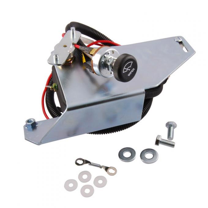 Dennis Carpenter Windshield Wiper Motor Kit - 1940 Ford Car 01A-17508-12V