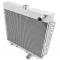 Champion Cooling 2 Row All Aluminum Radiator Made With Aircraft Grade Aluminum EC340