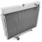 Champion Cooling 2 Row with 1" Tubes All Aluminum Radiator Made With Aircraft Grade Aluminum AE379