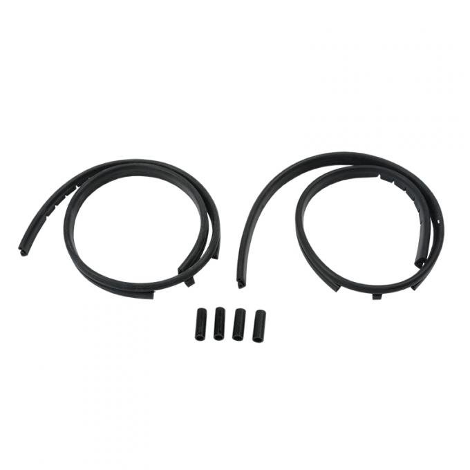 Dennis Carpenter Fender Skirt Rubber - 1952-54 Ford Car   BA-7327986-PR