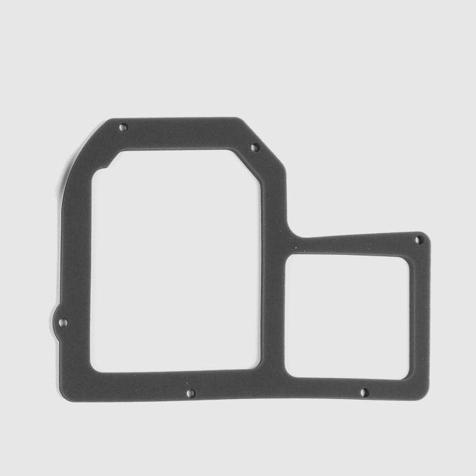 Detroit Muscle Technologies Ford 65-68 Galaxie Custom AC Heater Box Heater Core Cover Gasket FORD GAL6568HB19
