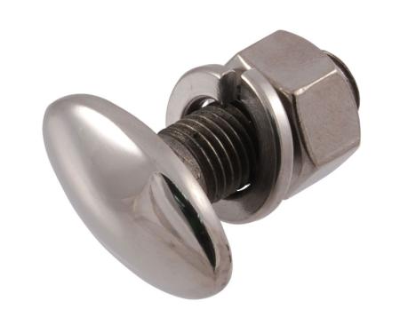 Dennis Carpenter Bumper Bolt - Solid Stainless - 1935-40 Ford Truck, 1935-40 Ford Car 48-17758-SS