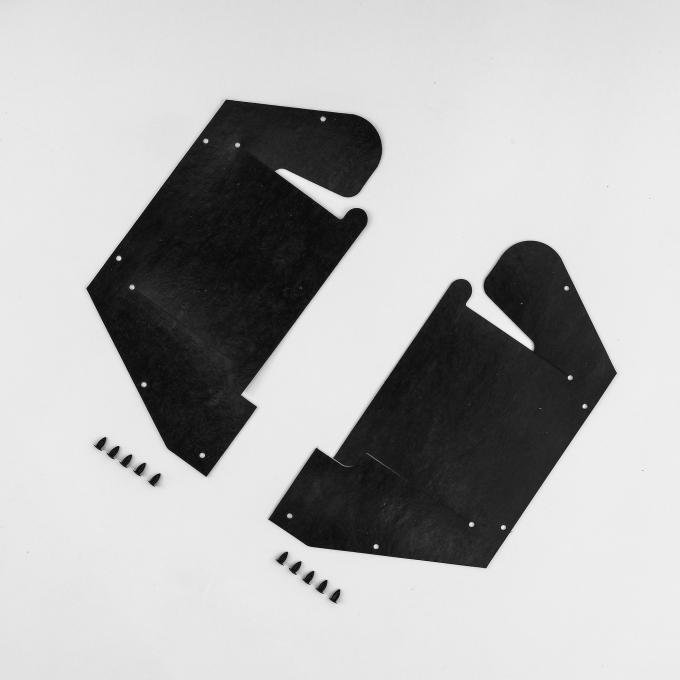 Detroit Muscle Technologies Ford Mercury 65-68 Full Size Galaxie A Arm Splash Shields FORD-C5AZ-16240-A