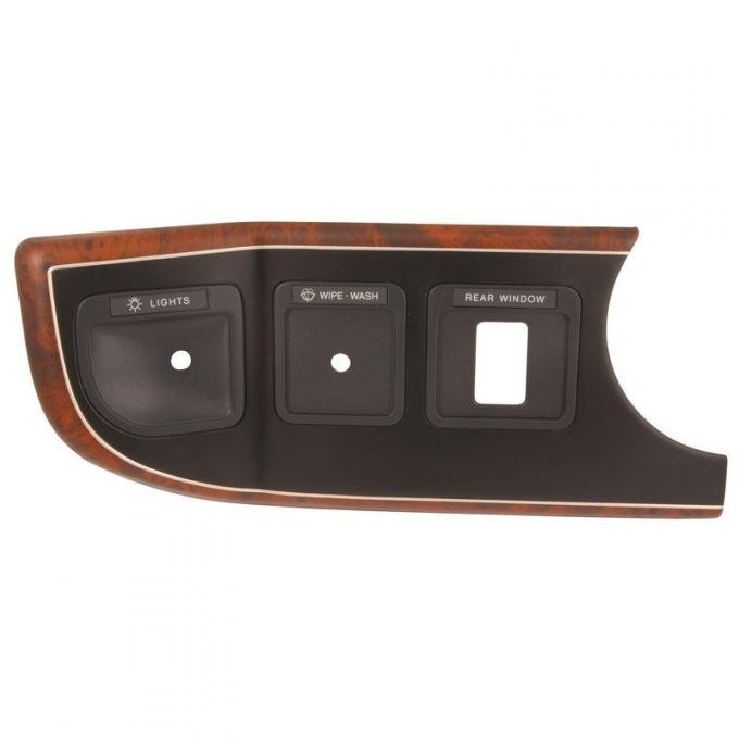 Dennis Carpenter Instrument Cluster Finish Panel - 1987-91 Ford Bronco E7TZ-98044D71-C