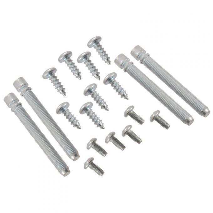 Dennis Carpenter Headlight Bucket Screw Kit - 1959 Ford Car   B9A-13050-S