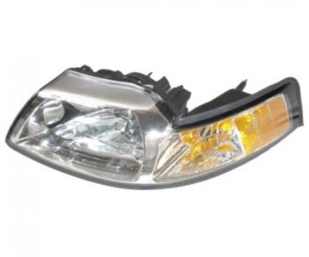 Mustang Headlight Assembly, Left, 2001-2004