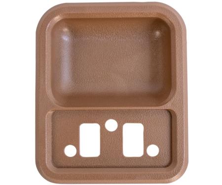 AMD Inside Front Door Handle Cup, Ginger, LH or RH, 71-72 F100 F250 X540-4571-1