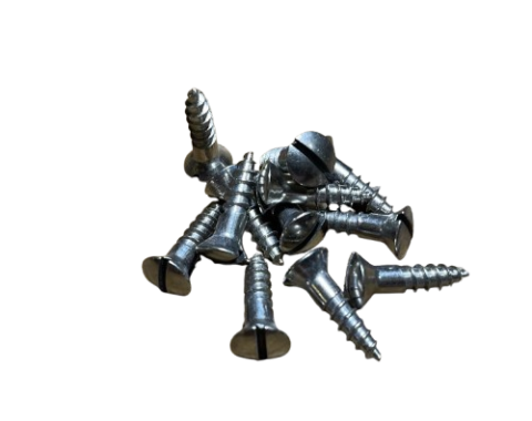 Redline Restomotive® 1928-1931 Model A Ford Top Bow Screw Set, Stainless Steel, 12 Pieces