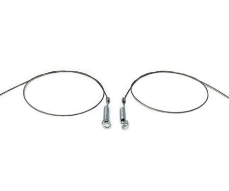 Auto Pro USA 1965-1968 Ford Mustang Convertible Top Cable, 28 1/8 in., Pair CCT1016