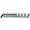 Auto Pro USA 1979-1982 Ford Mustang VSW 6-Bolt Hub Adapter, 9 Bolt, Silver STH1014SIL