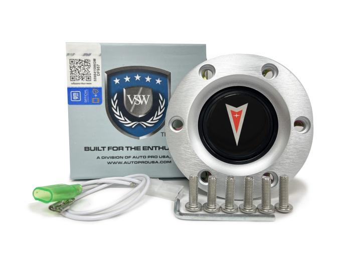 Auto Pro USA VSW 6-Bolt Steering Wheel Horn Button STE1011BRU