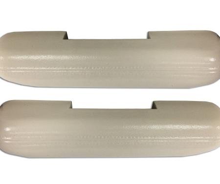 Auto Pro USA 1967 Ford Mustang Arm Rest, Right/Passenger Side and Left/Driver Side, Parchment AR67PAR