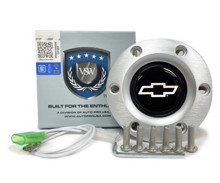 Auto Pro USA VSW 6-Bolt Steering Wheel Horn Button STE1023BRU