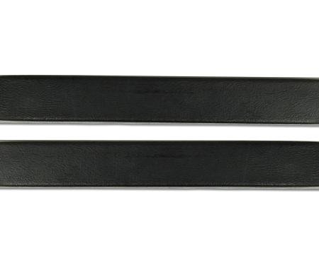 Auto Pro USA 1965-1966 Ford Mustang Arm Rest Pad, Right/Passenger Side and Left/Driver Side, Black AR6566BLK