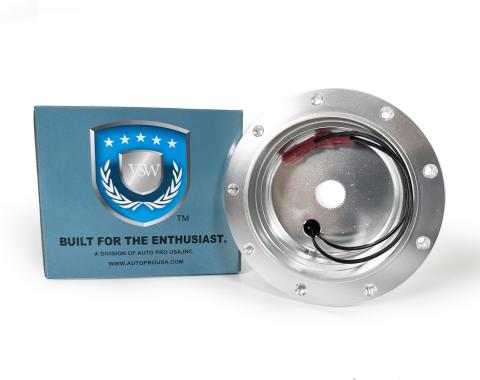 Auto Pro USA 1979-1982 Ford Mustang VSW 6-Bolt Hub Adapter, 9 Bolt, Silver STH1014SIL
