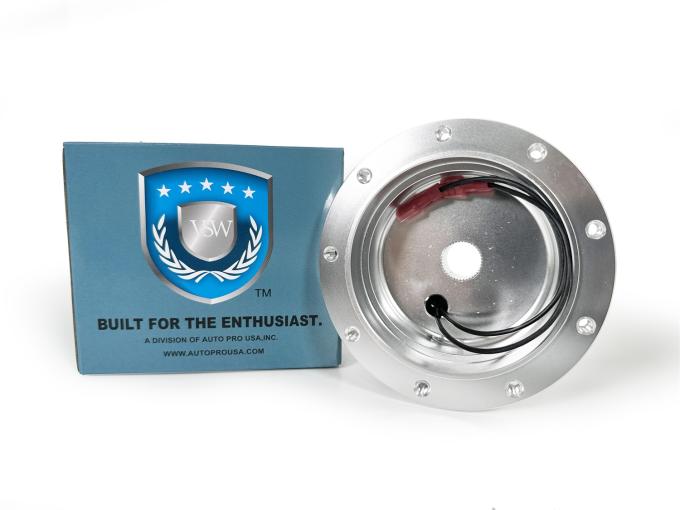 Auto Pro USA 1979-1982 Ford Mustang VSW 6-Bolt Hub Adapter, 9 Bolt, Silver STH1014SIL