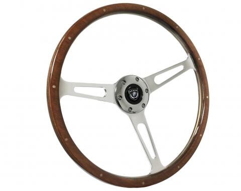 Auto Pro USA VSW Steering Wheel S6 Classic Wood ST3553