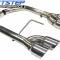 Auto Pro USA 2018-2019 Ford Mustang NXT Step Performance Exhaust System, Axle Back, Race Series EX3051R