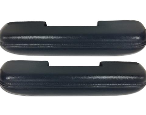 Auto Pro USA 1967 Ford Mustang Arm Rest, Right/Passenger Side and Left/Driver Side, Blue AR67BLU