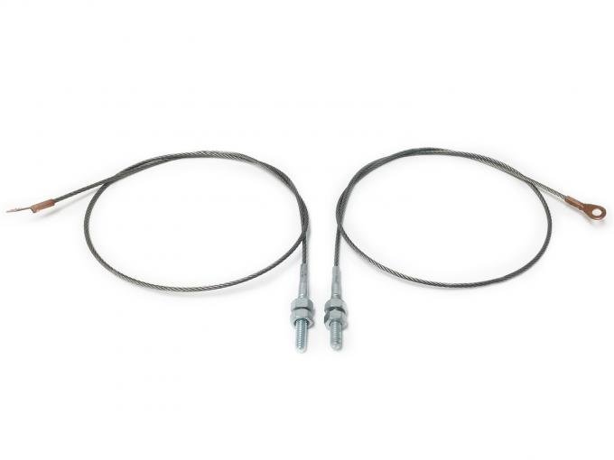 Auto Pro USA 1965 Ford Mustang Convertible Top Cable, 28 1/4 in., Stud Style CCT1015
