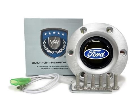 Auto Pro USA VSW 6-Bolt Steering Wheel Horn Button STE1001BRU