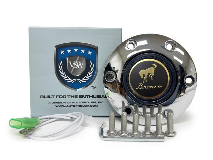 Auto Pro USA VSW Steering Wheel S6 Horn Button STE1049CHR