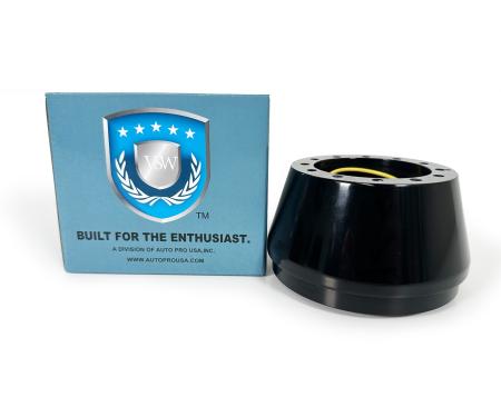 Auto Pro USA 1984-2004 Ford Mustang VSW 6-Bolt Hub Adapter, 6 Bolt, Black STH1025BLK