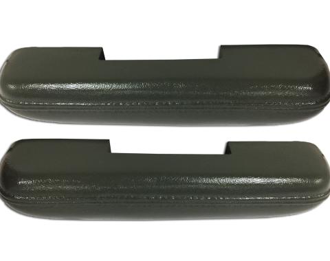 Auto Pro USA 1967 Ford Mustang Arm Rest, Right/Passenger Side and Left/Driver Side, Ivy Gold AR67IVY
