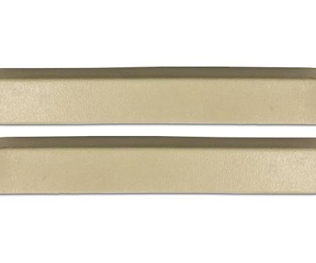 Auto Pro USA 1966 Ford Mustang Arm Rest Pad, Right/Passenger Side and Left/Driver Side, Parchment AR66PAR