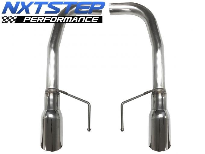 Auto Pro USA 2015-2019 Ford Mustang NXT Step Performance Exhaust System, Axle Back, Race Series EX3041R