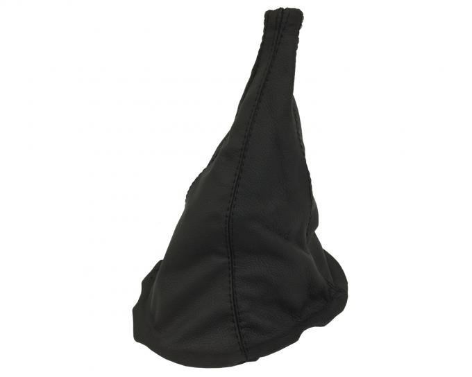 Auto Pro USA 1994-2004 Ford Mustang Shift Boot, Black Leather, Black Stitching BT1007