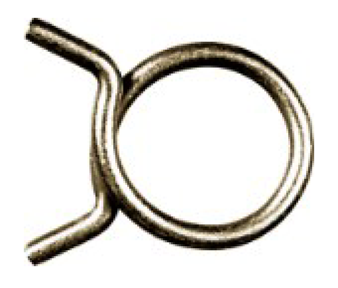 AMK 1967 Mercury Cougar 4 piece Pcv Hoses - 390/428 Wire Clamps F-1194