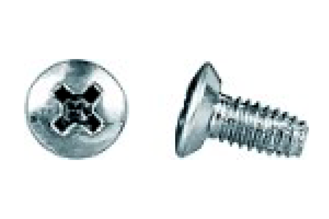 AMK 1968 Ford Mustang 2 piece Seat Back (Fr) Release Knob Panhead Oval F Screws F-862