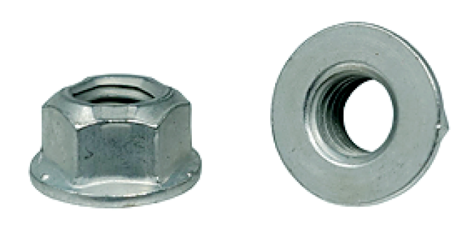AMK 1967 Mercury Cougar 12 piece Shock Brackets (Fr) Low Hd Carriage Bolts, Flange Nuts F-312