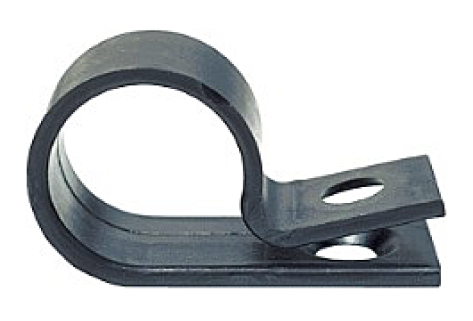 AMK 1969 Ford Mustang 6 piece Battery Cables Routing - 428cj W Trunk Nylon Clips, Hex Washer Screws F-1106