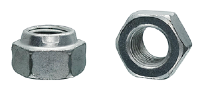 AMK 1965 Ford Falcon 4 piece Strut Rods > Lwr Control Arm - Nuts Lock Nuts F-365