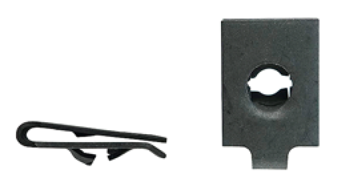 AMK 1966 Ford Falcon 16 piece Headlamp Doors Panhead Oval & Pn Pn Screws, Spring Nuts F-1685